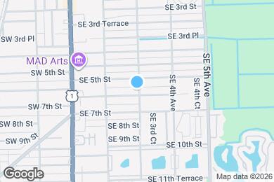Map image of the property - 510 SE 3rd Ave