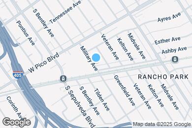 Map image of the property - 2538 1/2 Military Ave