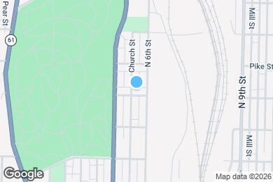 Map image of the property - 541 Perry St