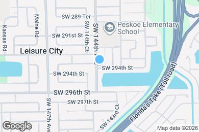 Map image of the property - 29383 SW 144th Ave
