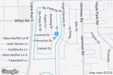 Map image of the property - 2203 Burpee Dr