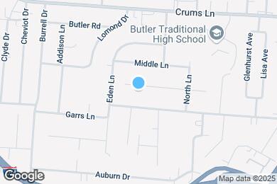 Map image of the property - 2126 West Ln