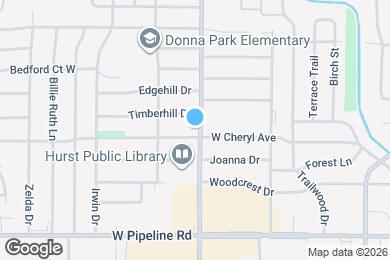 Map image of the property - 800 W Cheryl Ave