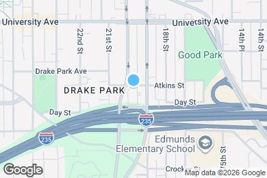 Map image of the property - Des Moines Greystone Homes - FULLY OCCUPPIED