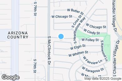 Map image of the property - 3848 W Folley St