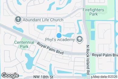 Map image of the property - 7540 NW 21st Ct