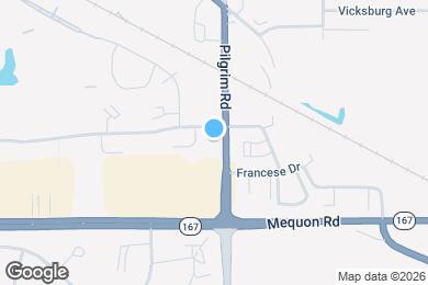 Map image of the property - W156N11357 Pilgrim Rd