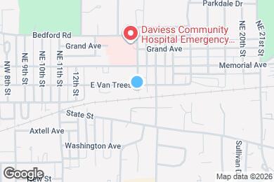 Map image of the property - 7 NE 14th St