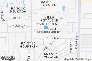Map image of the property - 6511 E Menlo St
