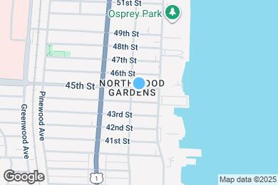 Map image of the property - 430 45th St