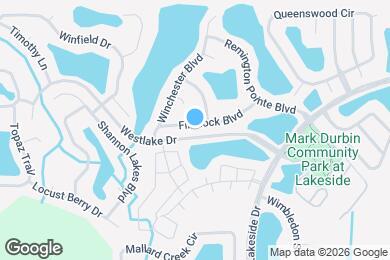 Map image of the property - 2118 Flintlock Blvd