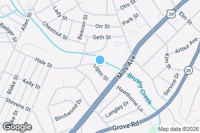 Map image of the property - 326 Ligon St