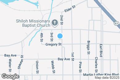 Map image of the property - 4507 2nd St