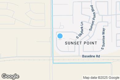 Map image of the property - 25861 W North Star Pl