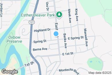 Map image of the property - 1405 east ave