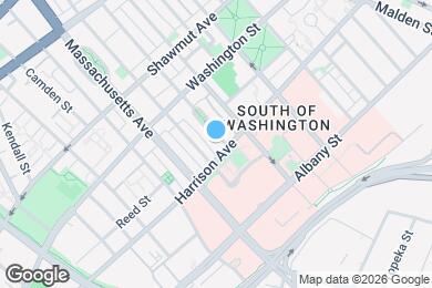 Map image of the property - 35 Worcester Sq