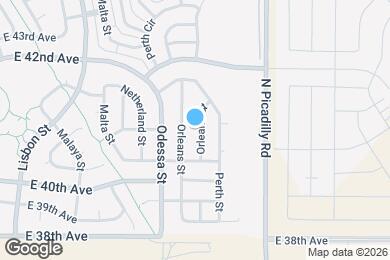 Map image of the property - 4093 Orleans Ct