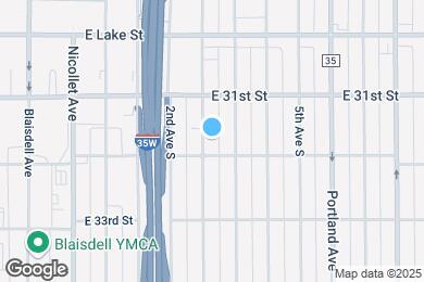 Map image of the property - 3139 3rd Ave S