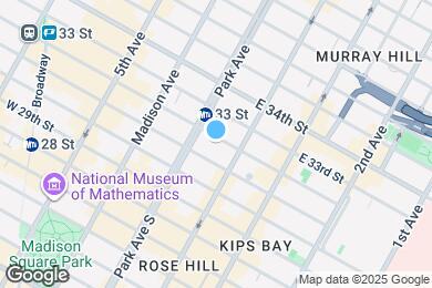 Map image of the property - 114 E 32nd St