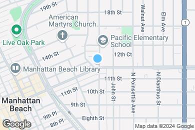 Map image of the property - Pacific Lanai Apartments