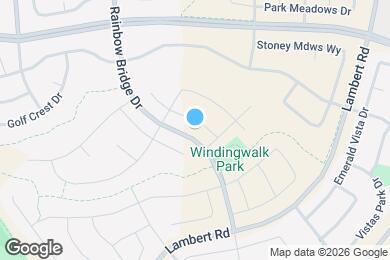 Map image of the property - 9844 Meridian Hills Trl