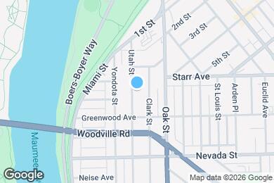 Map image of the property - 417 Utah St