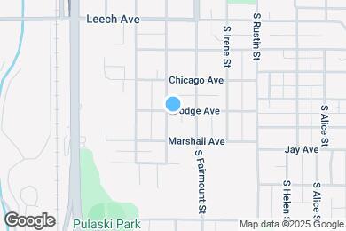 Map image of the property - 700 S Linn St