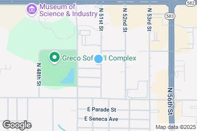 Map image of the property - 5026 E 111th Ave