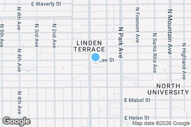 Map image of the property - Euclid-Lee Apartments