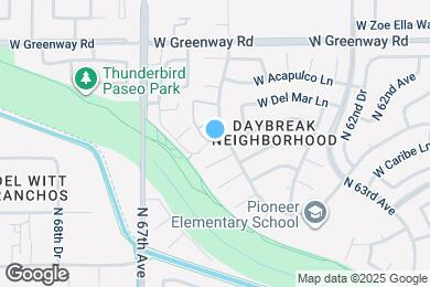 Map image of the property - 6611 W Jamaica Dr