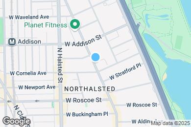 Map image of the property - 3525 N Broadway