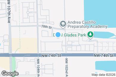 Map image of the property - 10250 NW 76th Ter