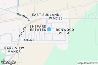 Map image of the property - 1515 E Orange St