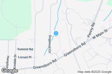 Map image of the property - 231 Willowood Dr