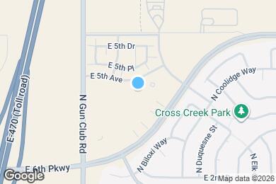 Map image of the property - 23693 E 3rd Pl