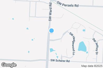 Map image of the property - 1444 SW Winthrop Dr
