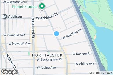 Map image of the property - 3480 N Broadway