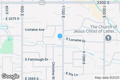 Map image of the property - 3472 S 1100 E