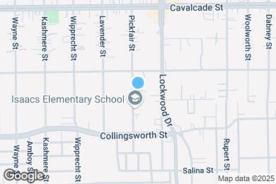 Map image of the property - 3914 Pickfair St