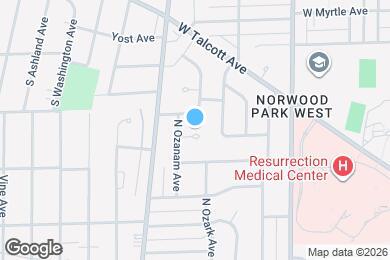 Map image of the property - 7740 W Norwood St