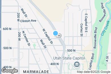 Map image of the property - 26 W Girard Ave