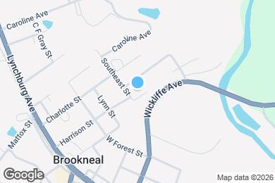 Map image of the property - Daniel Hill Apartments