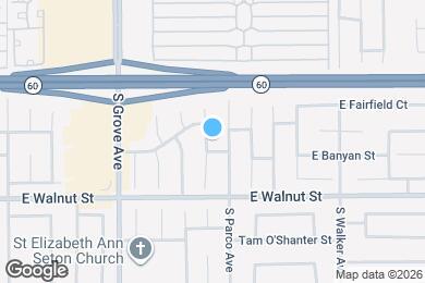 Map image of the property - 2449 S Mildred Pl