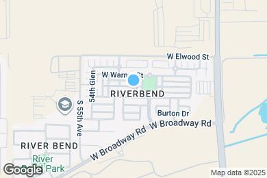 Map image of the property - 5319 W Illini St