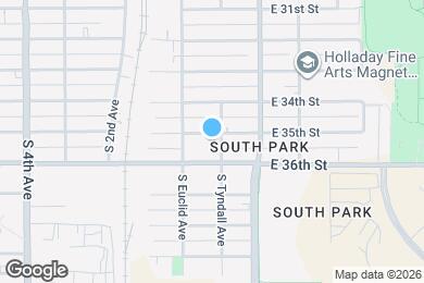 Map image of the property - 838 E 35th St