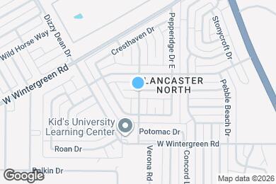 Map image of the property - 1002 Woodcrest Dr