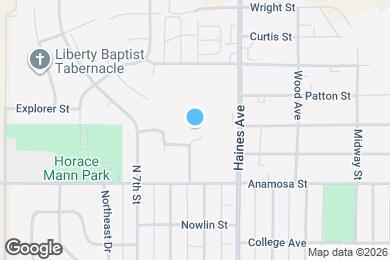 Map image of the property - Badlands Apartments