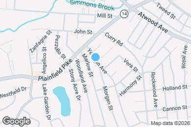 Map image of the property - 47 Yeoman Ave