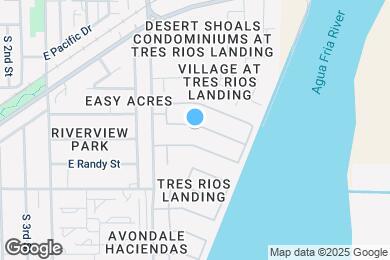 Map image of the property - 929 E Doris St