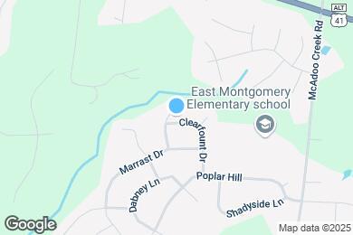 Map image of the property - 263 Clearfount Dr